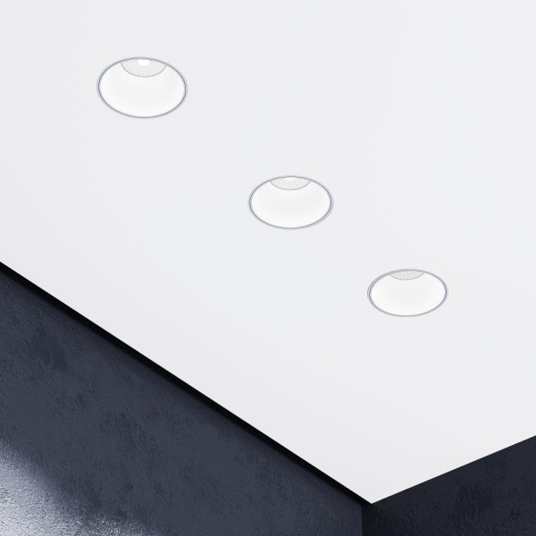 Светильник встраиваемый Renzo GU10 белый 25020/01