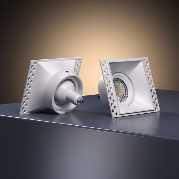 Светильник встраиваемый Renzo GU10 белый 25019/01