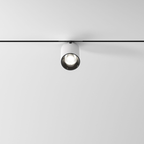 Mini Magnetic Трековый поворотный светильник 9W 3000K белый/черный 85203/01