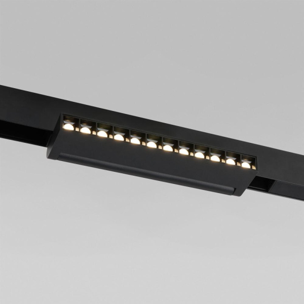 Slim Magnetic Умный трековый поворотный светильник 12W 2700-6500K Dim HL02 черный 85195/01