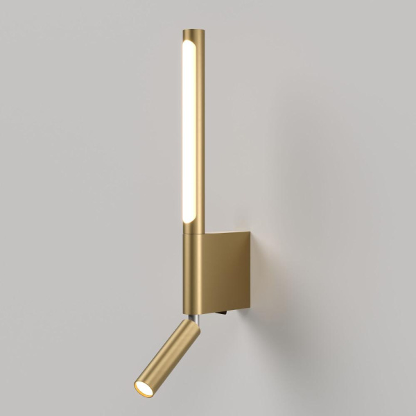 Настенный светодиодный поворотный светильник Sarca LED 3000K 40111/LED латунь