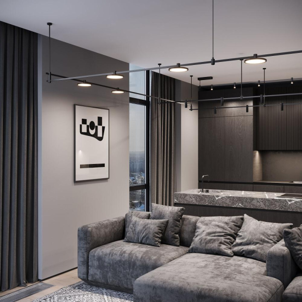 Esthetic Magnetic Декоративная стойка с коннектором h606mm MEDIUM 85153/00