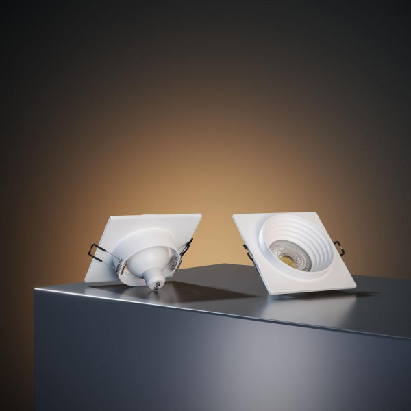 Светильник встраиваемый GU10 белый 25006/01