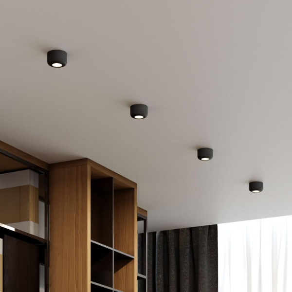 Светильник встраиваемый светодиодный Onde 7W 4000K чёрный 25088/LED