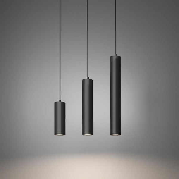 Подвесной светодиодный светильник Base 7W 4000K чёрный 50248 LED