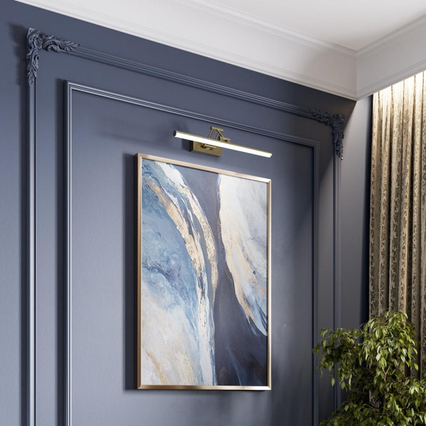 Светильник настенный поворотный светодиодный Monza LED бронза 4000К 40128/LED бронза