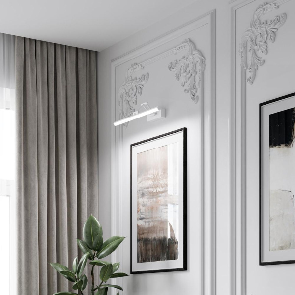 Светильник настенный поворотный светодиодный Monza LED белый 4000К 40128/LED белый