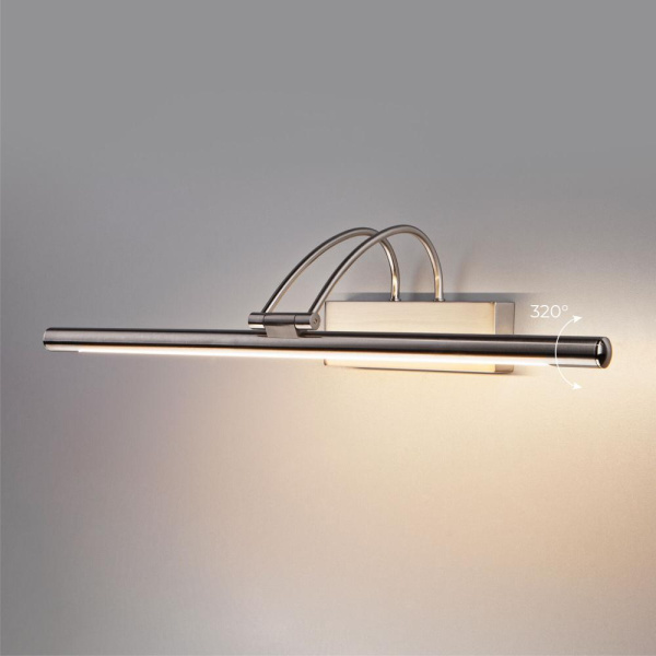 Светильник настенный поворотный светодиодный Simple LED никель 3000К MRL LED 10W 1011 IP20 никель