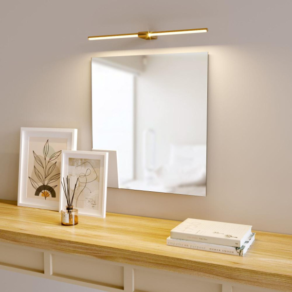 Светильник настенный поворотный светодиодный Luar 40125/LED латунь