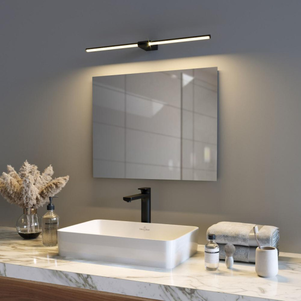 Светильник настенный поворотный светодиодный Luar 40125/LED черный жемчуг