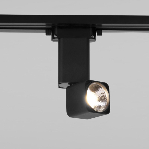 Basic System Трековый поворотный светильник 10W 4200K Cubus черный 85516/01
