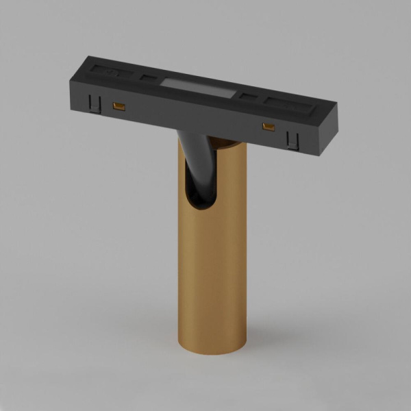 Slim Magnetic Трековый поворотный светильник 7W 4200K Cubo латунь 85035/01