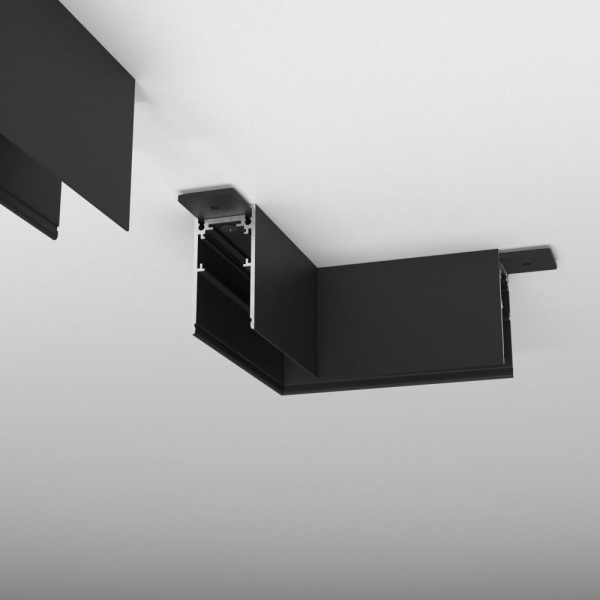 Slim Magnetic Коннектор угловой для накладного шинопровода 85090/11