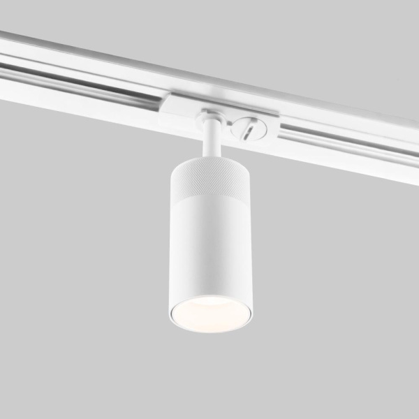 Basic System  Riffe Трековый поворотный светильник 9W 4200K белый однофазный 85512/01