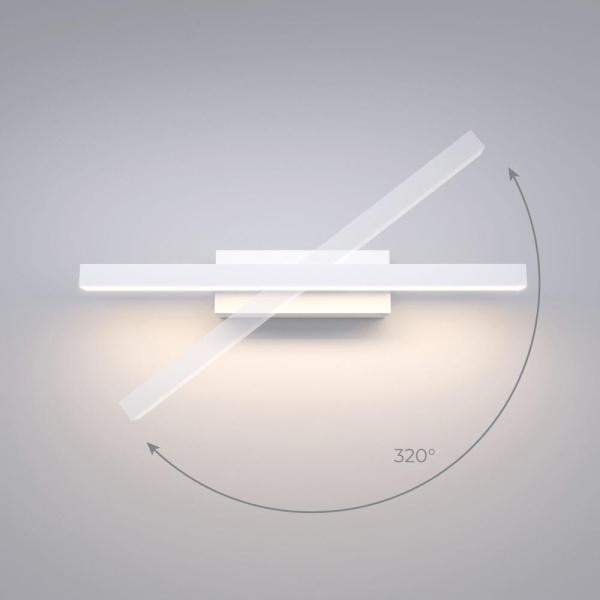 Светильник настенный поворотный светодиодный Rino 40121/LED белый