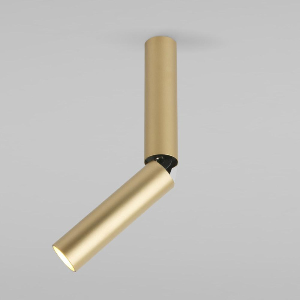 Накладной поворотный светодиодный светильник Pika 25029/LED 6W 4200K латунь