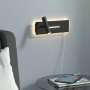 Светильник настенный поворотный светодиодный Tuo LED MRL LED 1117 черный