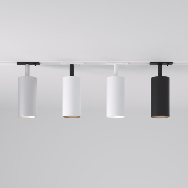 Basic System Трековый поворотный светильник 15W 4200K Diffe белый 85166/01