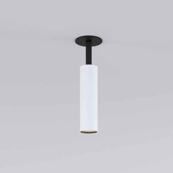 Встраиваемый поворотный светодиодный светильник Diffe 25040/LED 8W 4200K белый/черный