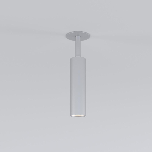 Встраиваемый поворотный светодиодный светильник Diffe 25040/LED 8W 4200K серебро
