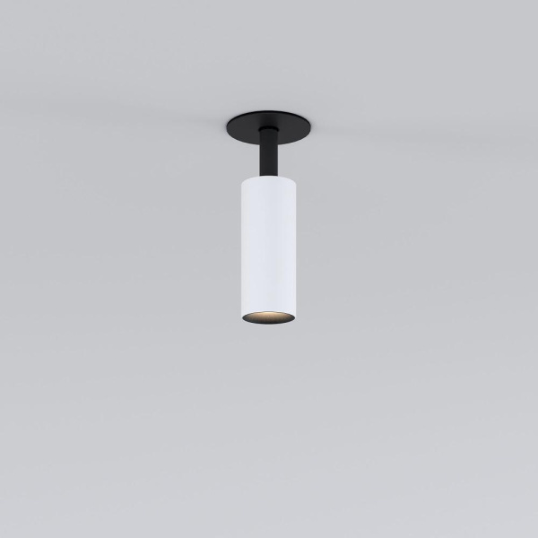 Встраиваемый поворотный светодиодный светильник Diffe 25039/LED 8W 4200K белый/черный