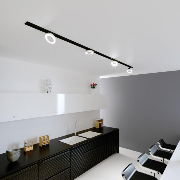 Basic System Трековый поворотный светильник 12W 4200K Spila белый 85079/01