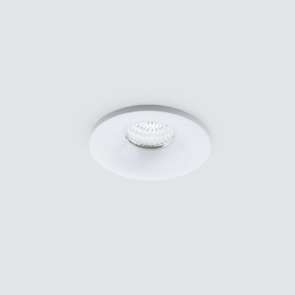 Встраиваемый точечный светодиодный светильник Plain R 3W 4200K белый 15270/LED