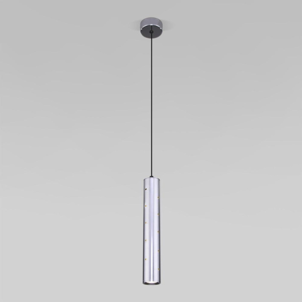 Подвесной светодиодный светильник Bong 12W 4200K хром 50214/1 LED хром