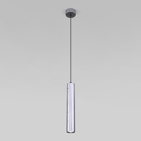 Подвесной светодиодный светильник Bong 12W 4200K хром 50214/1 LED хром