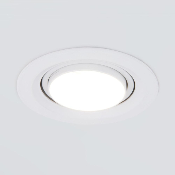 Встраиваемый светодиодный светильник с регулировкой угла освещения Zoom 15W 4200K белый 9920 LED