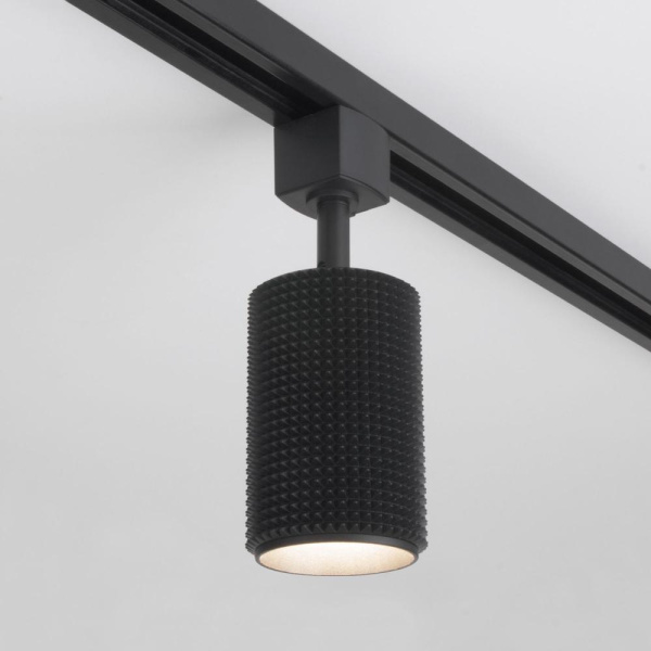 Basic System Трековый поворотный светильник GU10 Spike черный MRL 1011