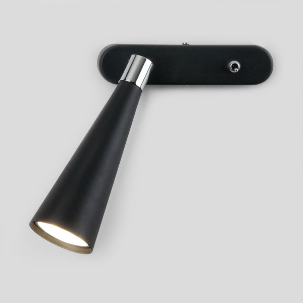 Настенный поворотный светильник Horn GU10 SW MRL 1010 черный