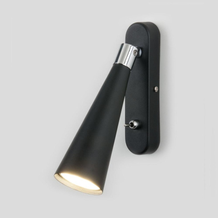 Настенный поворотный светильник Horn GU10 SW MRL 1010 черный