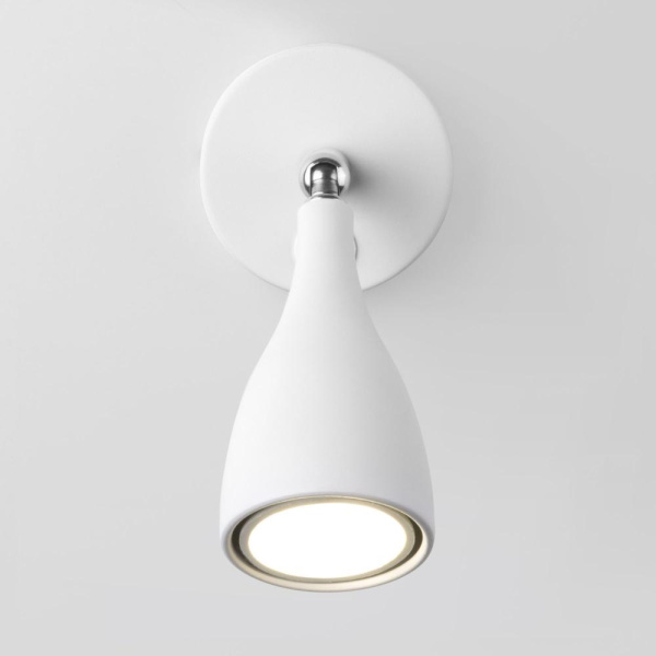 Настенный поворотный светильник Klio GU10 SW белый MRL 1008