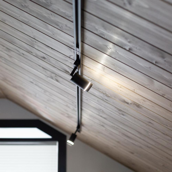 Basic System Трековый поворотный светильник 7W 4200K Glory Черный LTB39