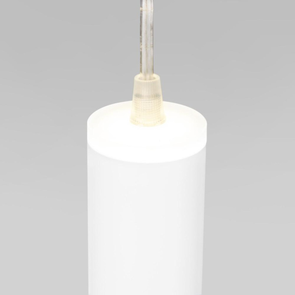 Подвесной светодиодный светильник белый матовый DLR035 12W 4200K белый матовый