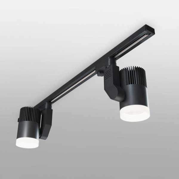 Basic System Трековый поворотный светильник 30W 4200K Accord Черный LTB37