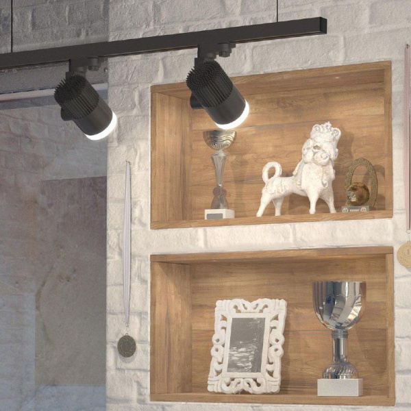 Basic System Трековый поворотный светильник 30W 4200K Accord Черный LTB37