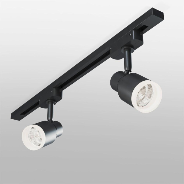 Basic System Трековый поворотный светильник 7W 4200K Molly Черный LTB31