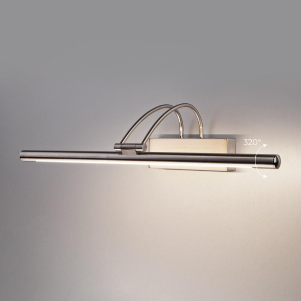 Настенный поворотный светодиодный светильник Simple LED MRL LED 10W 1011 IP20  никель