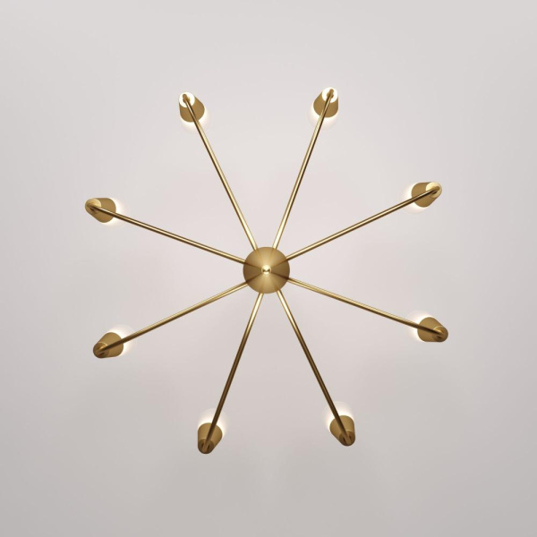 Подвесной светильник 60167/8 латунь