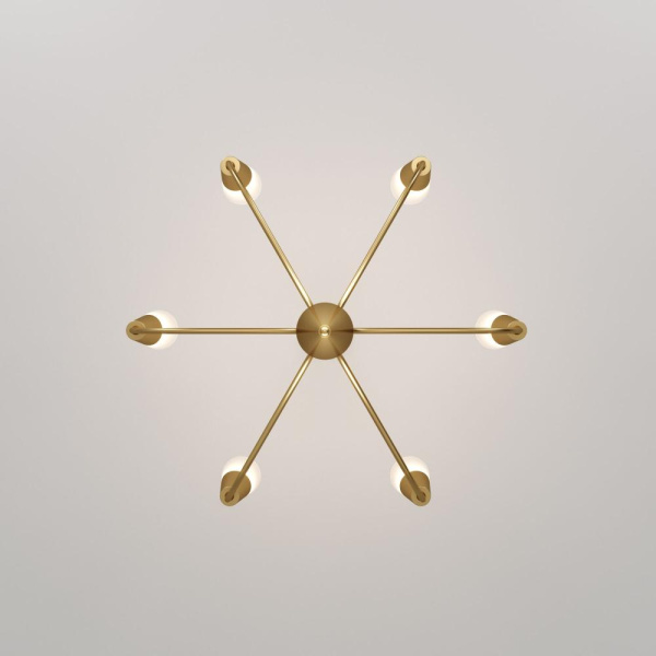 Подвесной светильник 60167/6 латунь