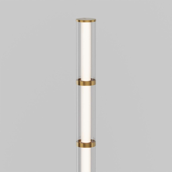 Напольный светодиодный светильник 80537/1 латунь