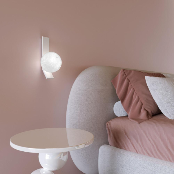 Настенный светильник со стеклянным плафоном 40019/1