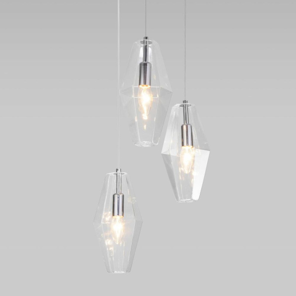 Подвесной светильник со стеклянными плафонами 50236/3