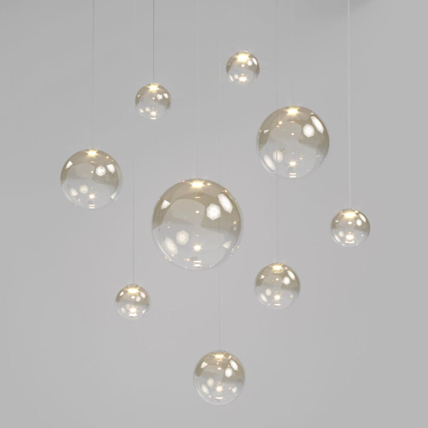 Подвесной светодиодный светильник со стеклянным плафоном 50230/1 LED