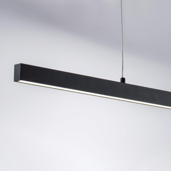 748307 Люстра SATURNO LED 36W 2600LM 70G ЧЕРНЫЙ 3000-6000K