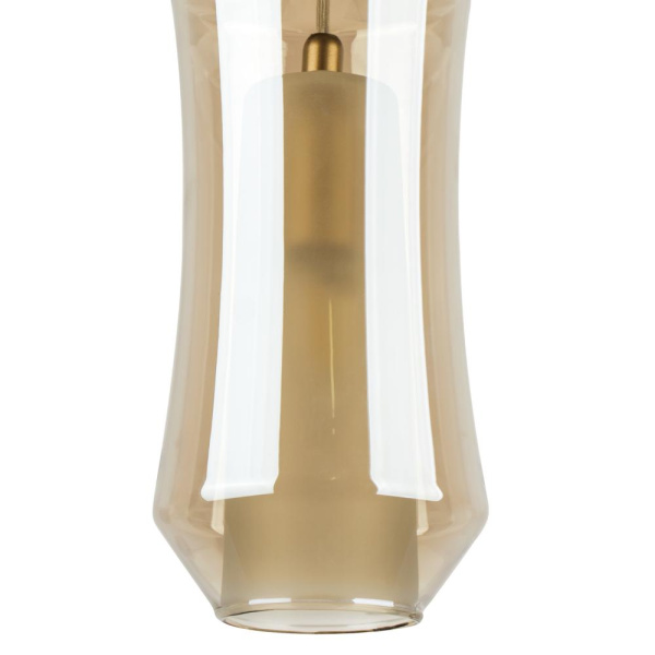 808033 Подвес FORMA 1х10W (led) E14 ШАМПАНЬ/КОНЬЯК