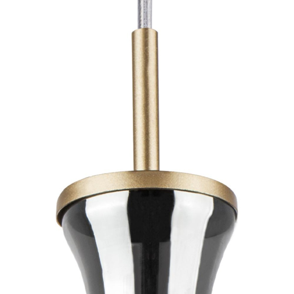 808018 Подвес FORMA 1х10W (led) E14 ШАМПАНЬ/ДЫМЧАТЫЙ