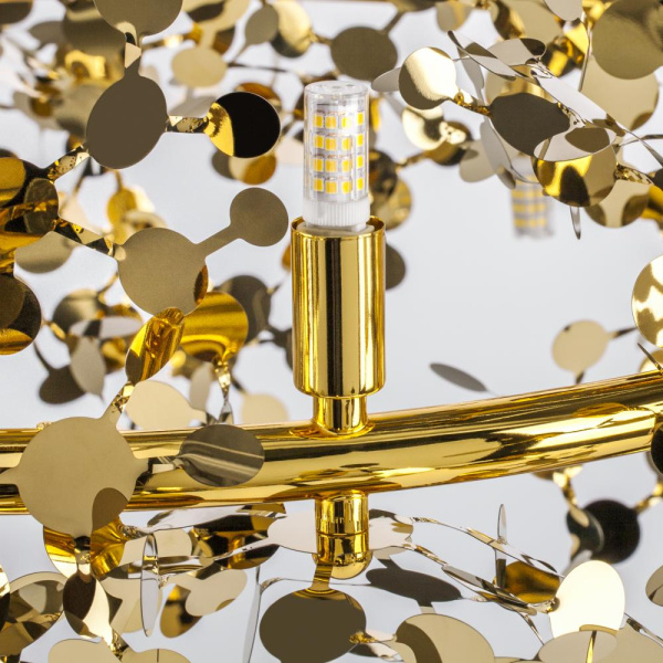 721382 Люстра EXTRA 8х5W(led) G9 ЗОЛОТО